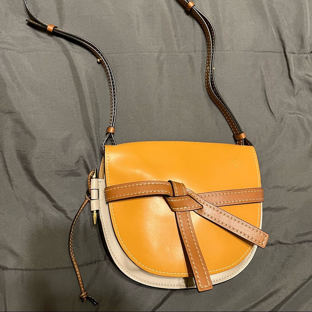 LOEWE small gate bag in soft calfskin